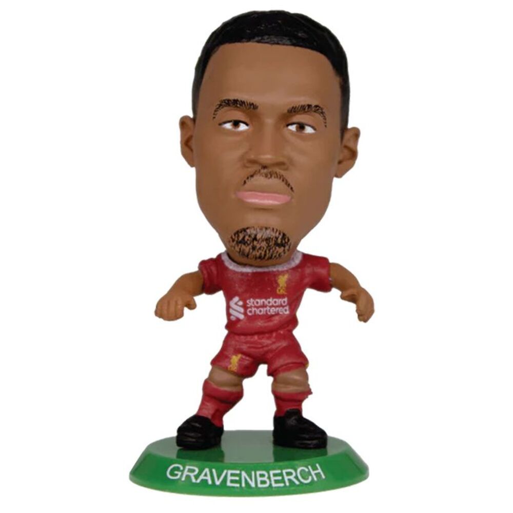 Liverpool FC Ryan Gravenberch 2025 SoccerStarz Football Figurine / Red/Green